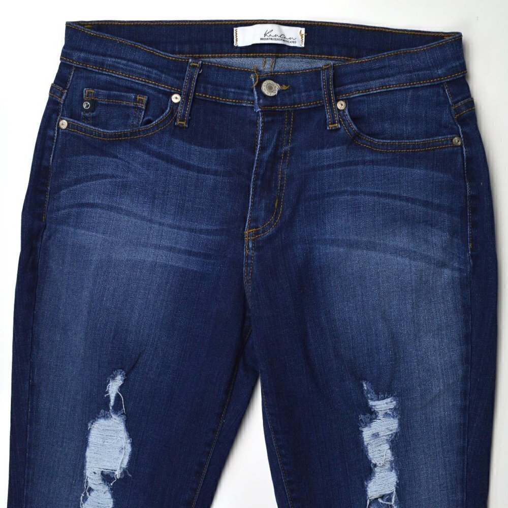 KanCan Distressed Skinny Jeans 5 - Picture 4 of 7